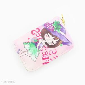 Creative Design Cartoon Girl Printing Purse