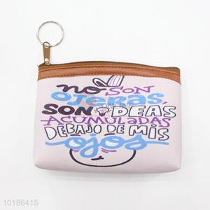 Wholesale Simple Letters Pattern PVC Coin Purse