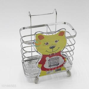 Super Quality Cheap Cartoon Bear Stainless Steel Chopsticks Holder