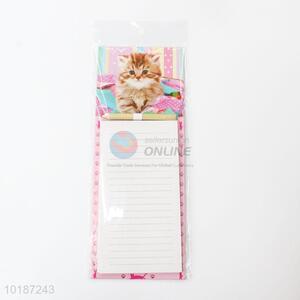 Unique design fridge magnet notepad and pen