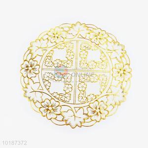 Promotional Golden PVC Placemat/Table Mat