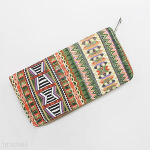 Unique Pattern Printed Women Wallet Long Purse