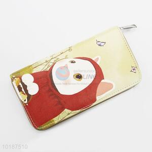 Lovely PU Leather Long Wallet Women Purse