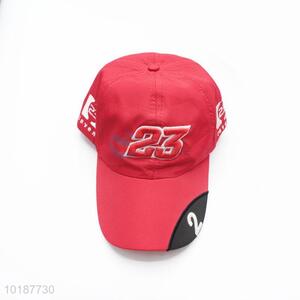 Factory High Quality Red Sports Cap/Leisure cap