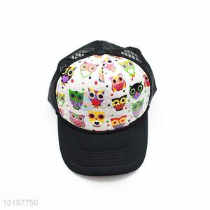 Cute Owl Pattern Mesh Cap/Leisure Cap for Sale