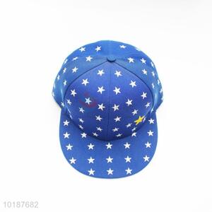 Great Star Pattern Blue Baseball Cap/Sport Cap