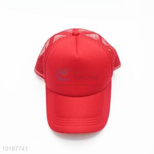 2016 New Product Red Mesh Cap/Leisure Cap for Sale