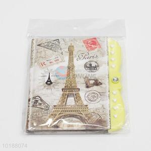 The Eiffel Tower Fashion Creative Password Notebook