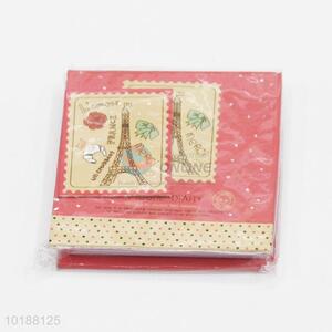 The Eiffel Tower Pattern Portable Paper Notebook