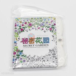 Promotional Secret Garden Dairy Notebook with Password