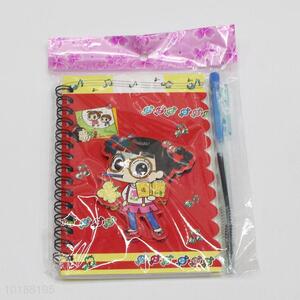 Portable Stationery Paper Notebook with Pen