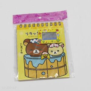 Office School Notebook Bear Pattern Notebook