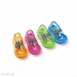 Lovely Mini Shoes Shape Plastic Pencil Sharpener