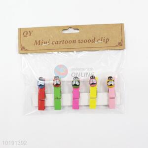 Cartoon mini photo clip/paper clip/wood clip