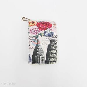 Cheapest printed zipper wallet with holder