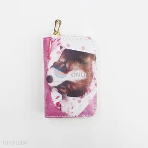 Popular ladies hot sale dog printing wallet