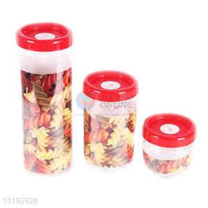 Popular wholesale cheap 3pcs storage bottles