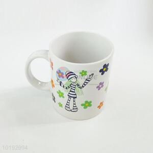 Girl pattern ceramic water/coffee/milk cup