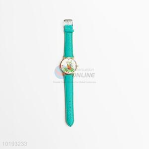 Fancy color printed pu designer watches