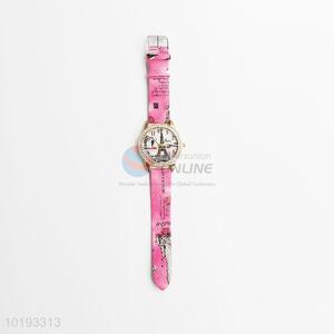 2017 Decorative PU Wristwatches Women Watch