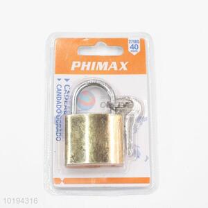 Promotional Gold Iron Top <em>Security</em> Padlock 40mm