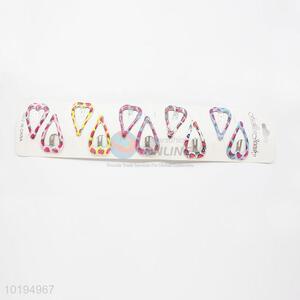 Lovely Design Heart Shape Snap Hair Clips