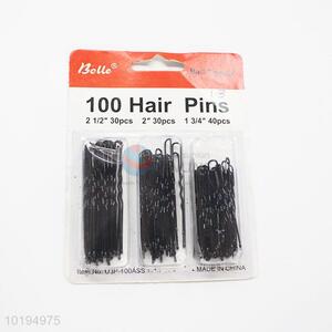 Women Hair Grips Black Metal Hair Pin