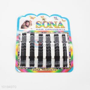 Black Metal Hair Pin Hair Bobby Pins For Girls