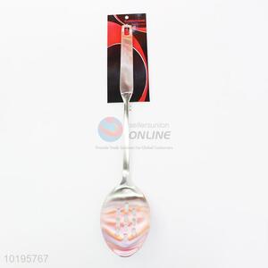 Yiwu wholesale leakage ladle stainless steel spoon