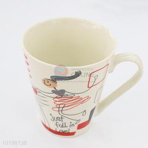 White Ceramic Cup Coffee Mug Nice Gift Wholesale