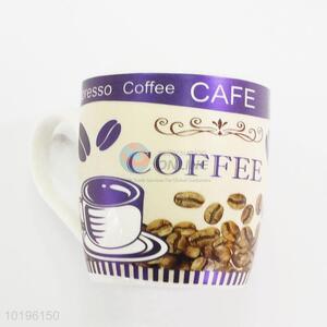 Promotional Purple Color New Design Ceramic Coffee Cup