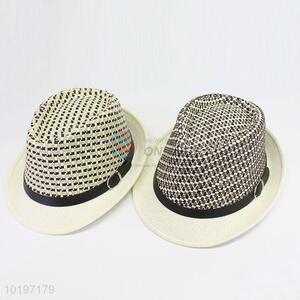 Promotional men paper straw panama hat