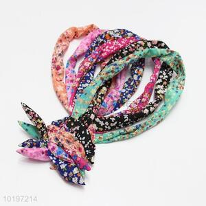 Vintage Flower Pattern Fabric Iron Wire Headband