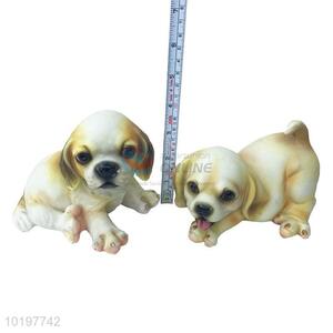 New Arrival Dogs Shaped Polyresin Crafts for Decoration