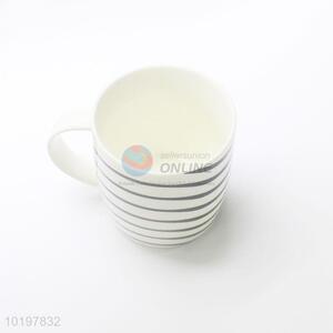 Wholesale striped ceramic mugs cups