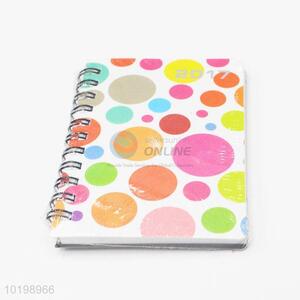 Colorful Circle Spiral Paper Notebook