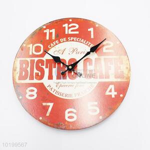 High sales large wooden quartz wall clock