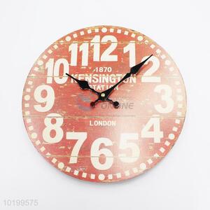 New arrival large wooden quartz wall clock