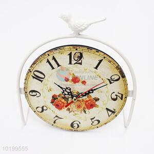 Low price large wooden quartz wall clock