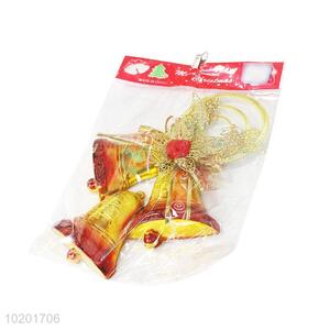 Popular Bells Shaped Christmas Ornament Plastic Pendant for Sale