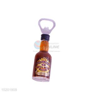 Factory price best winebottle shape fridge magnet