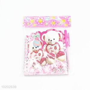 Beauty Bear Pocket Notebook Spiral Notebook