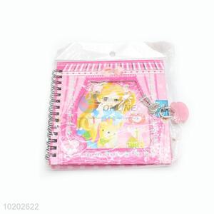 Advertising And Promotional Girl Pattern Spiral Notebook