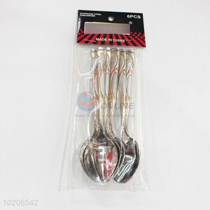 Fashion Cheap Promotional Stainless Steel Single Handle Spoons