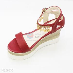 Nice classic cheap women wedge sandal