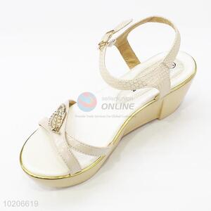 Factory wholesale cute women wedge sandal