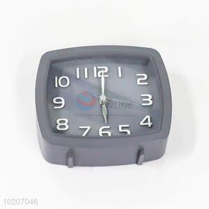 Popular Grey Alarm Clock Mini Table Clock for Sale