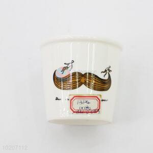 Funny Mustache Pattern Ceramic Cup for Sale