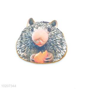 Funny hedgehog shaped coin purse pouch