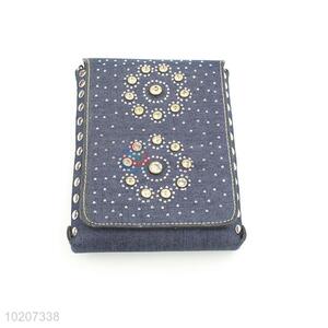 European style rivet shoulder bags for leisure